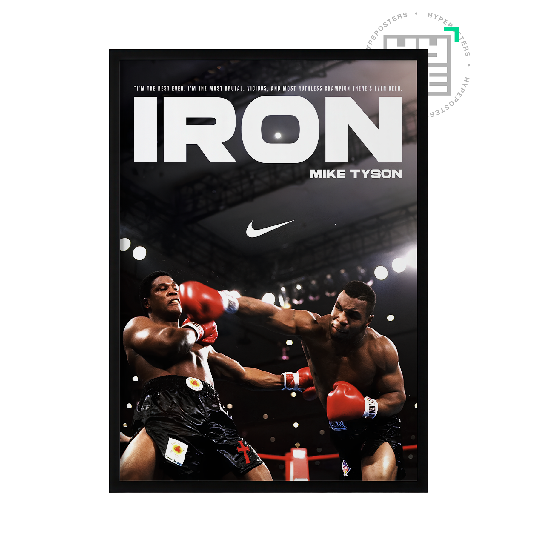 Iron Mike Tyson Poster | Hype Posters