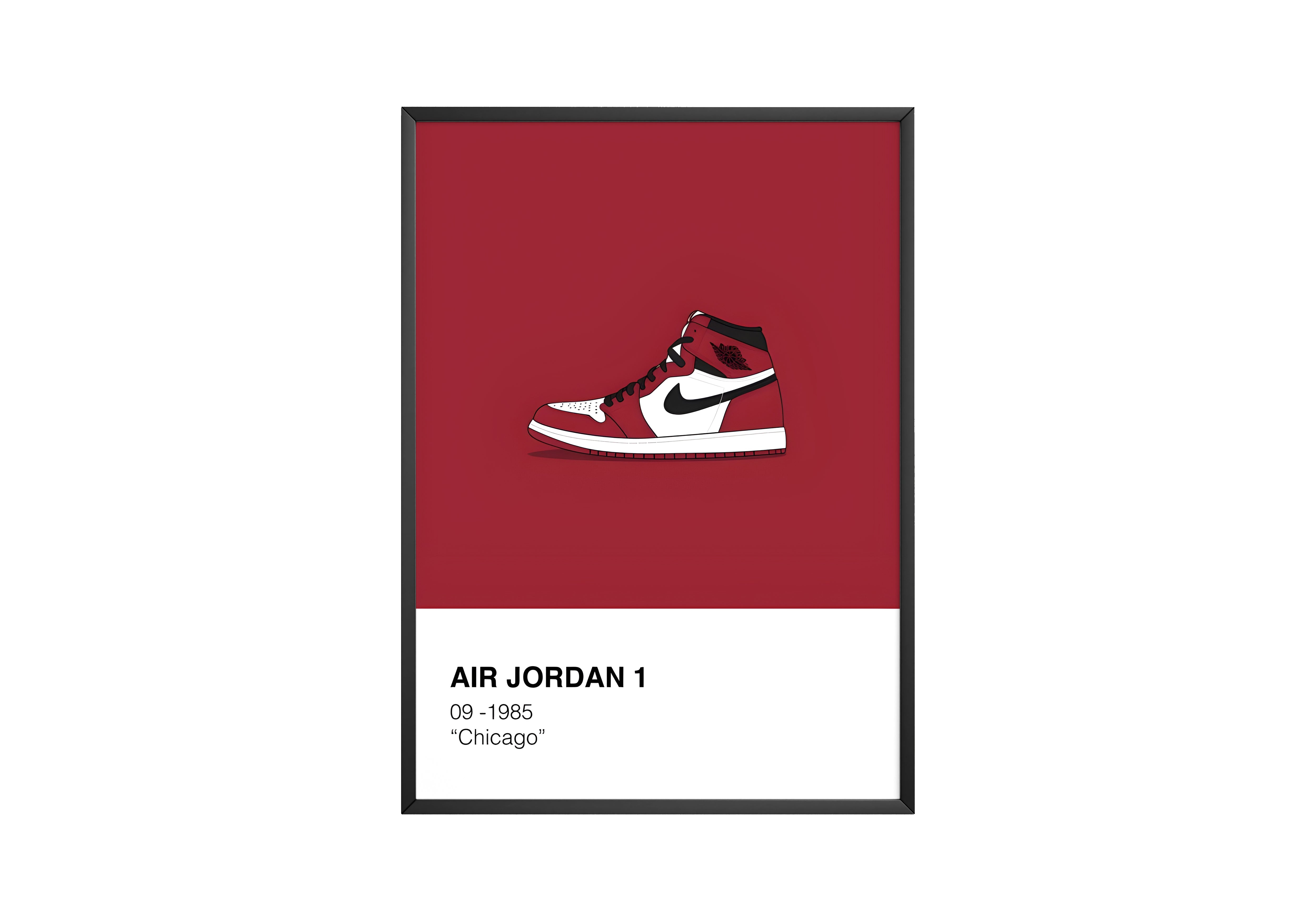 Jordan 1 Chicago Poster | Hype Posters