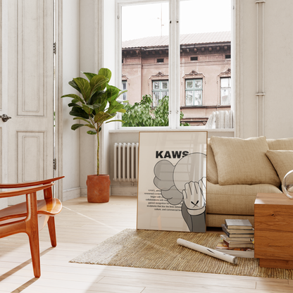 KAWS Aesthetic Poster Set | Hype Posters
