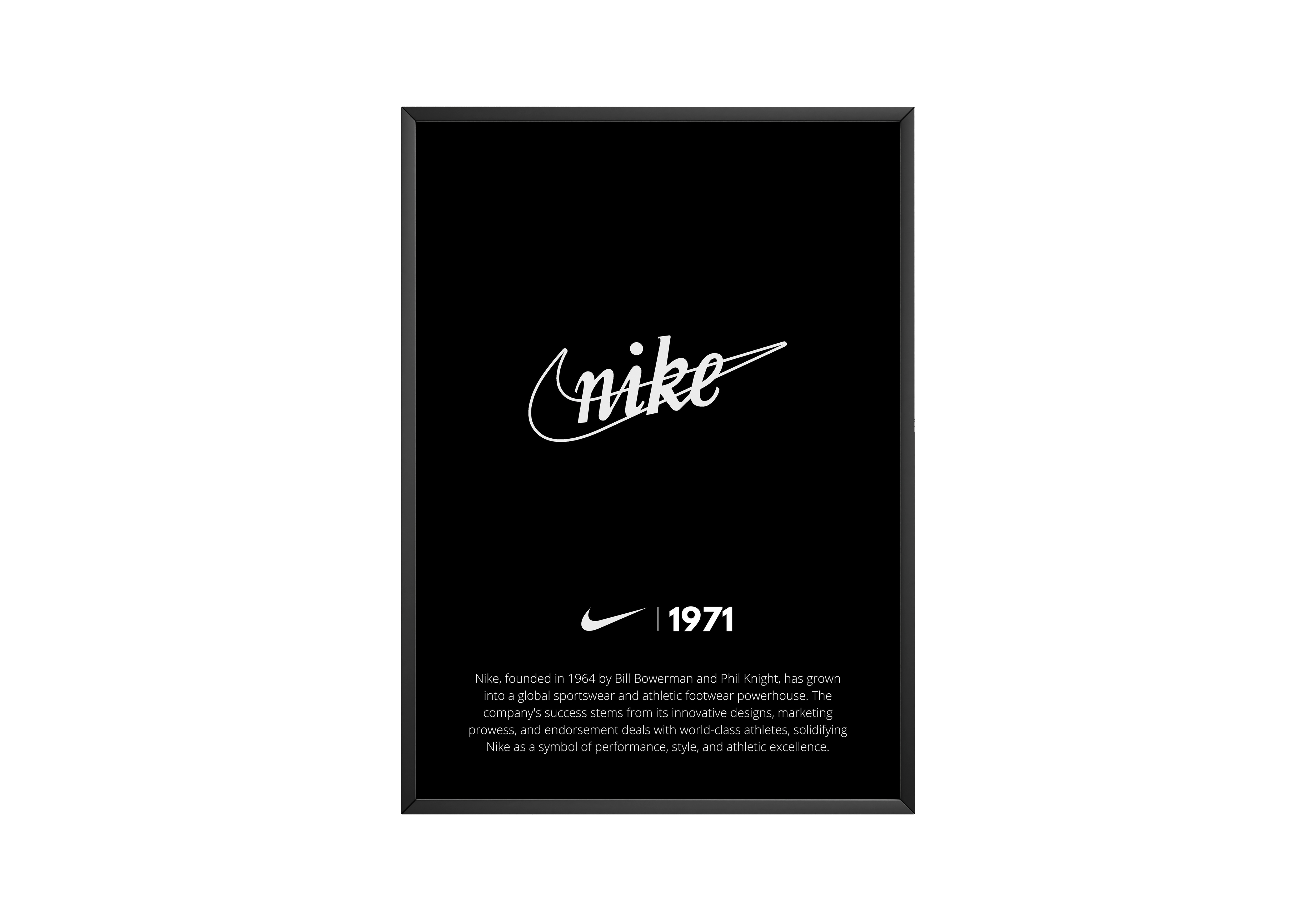 Nike 1971 Poster | Hype Posters