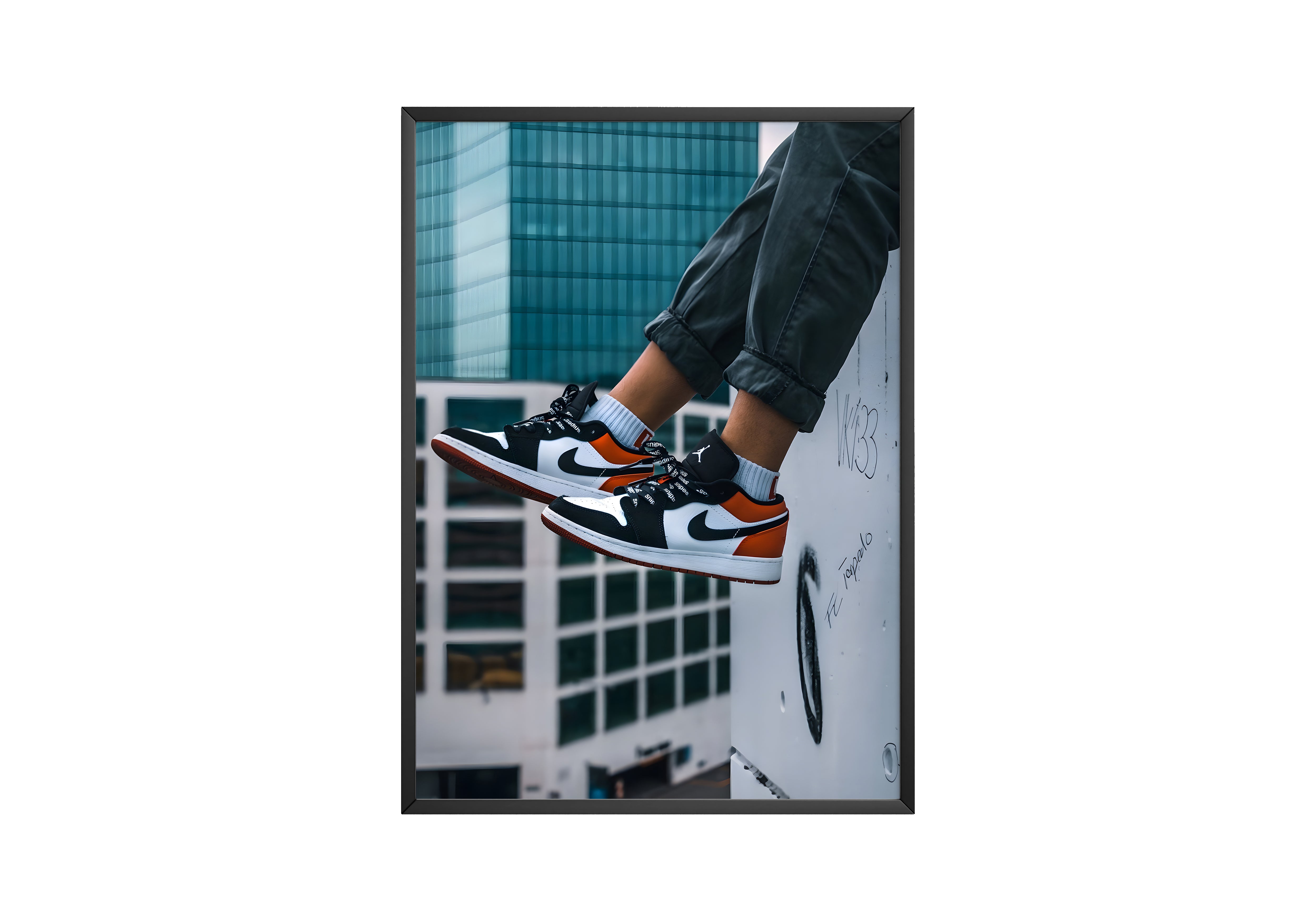 Nike Shoes High-Rise Poster | Hype Posters