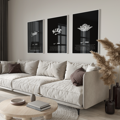 Nike "Through The Years" Poster Set | Hype Posters