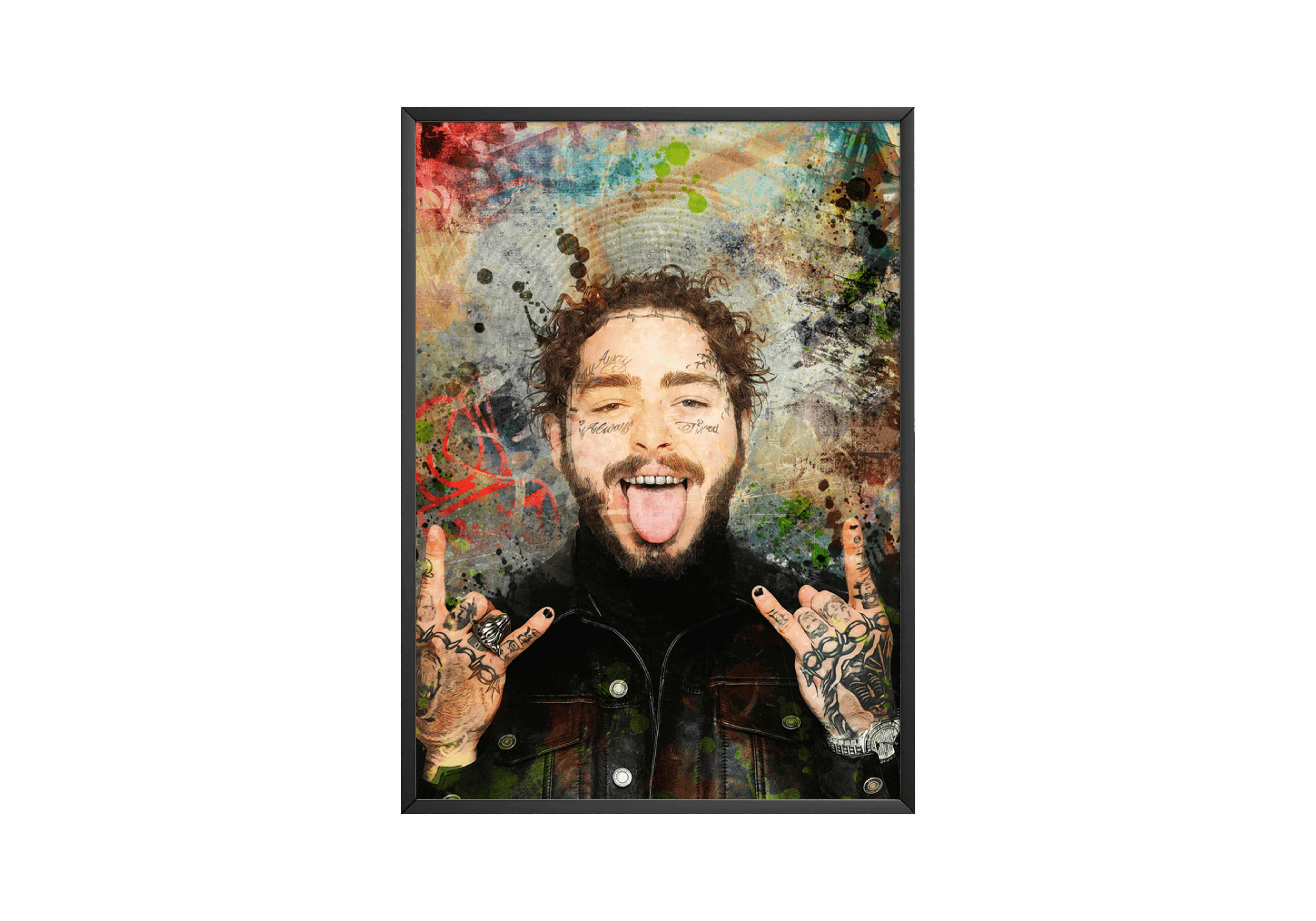 Post Malone - Graffiti Poster | Hype Posters