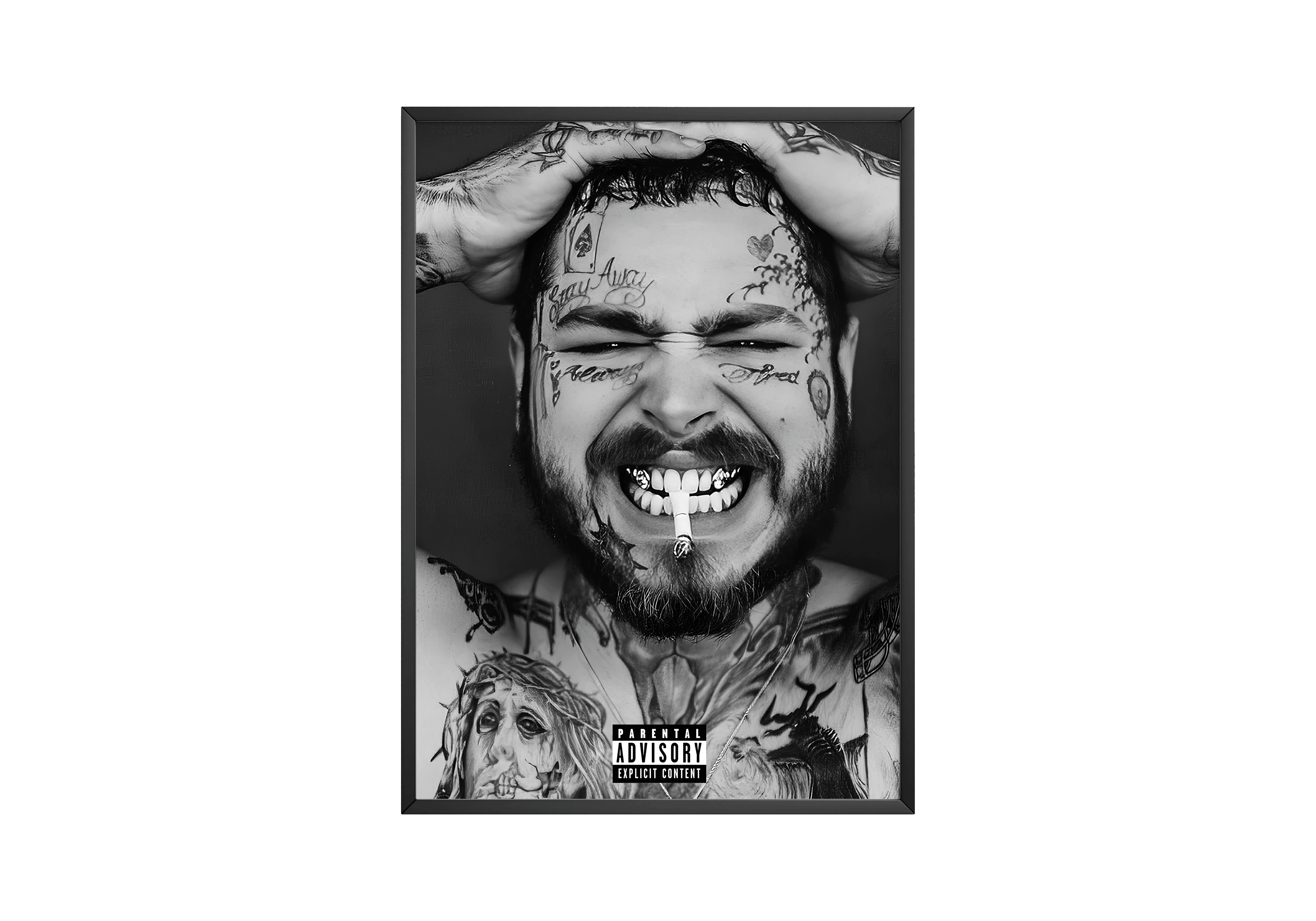 Post Malone - Headshot Poster | Hype Posters
