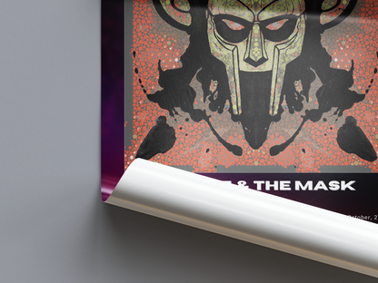 MF DOOM 'THE MOUSE & THE MASK' Album Poster | Hype Posters