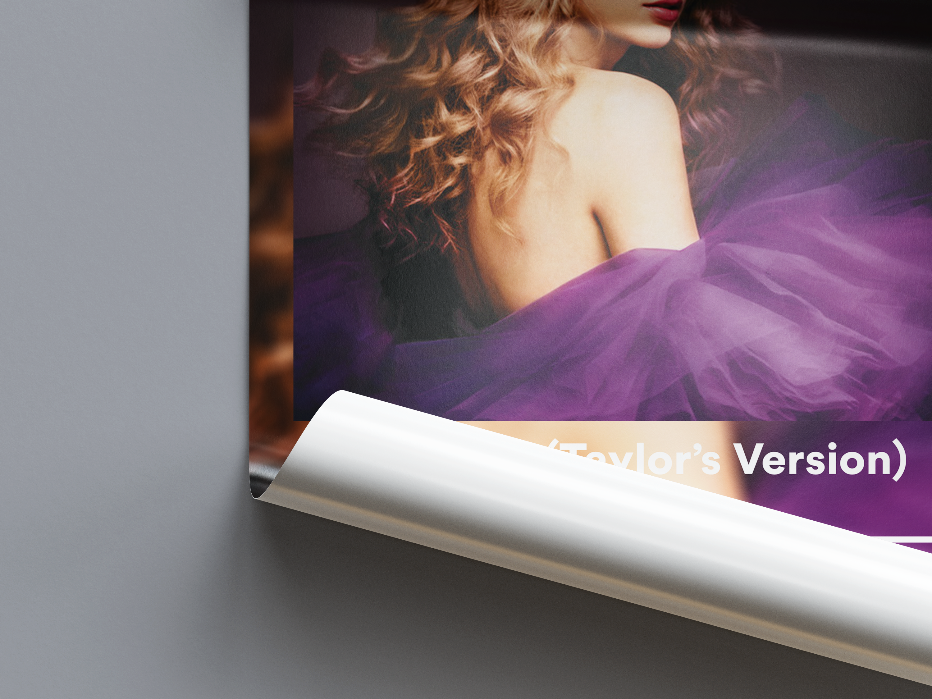 Taylor Swift 'Speak Now' (Taylor's Version) Album Poster | Hype Posters