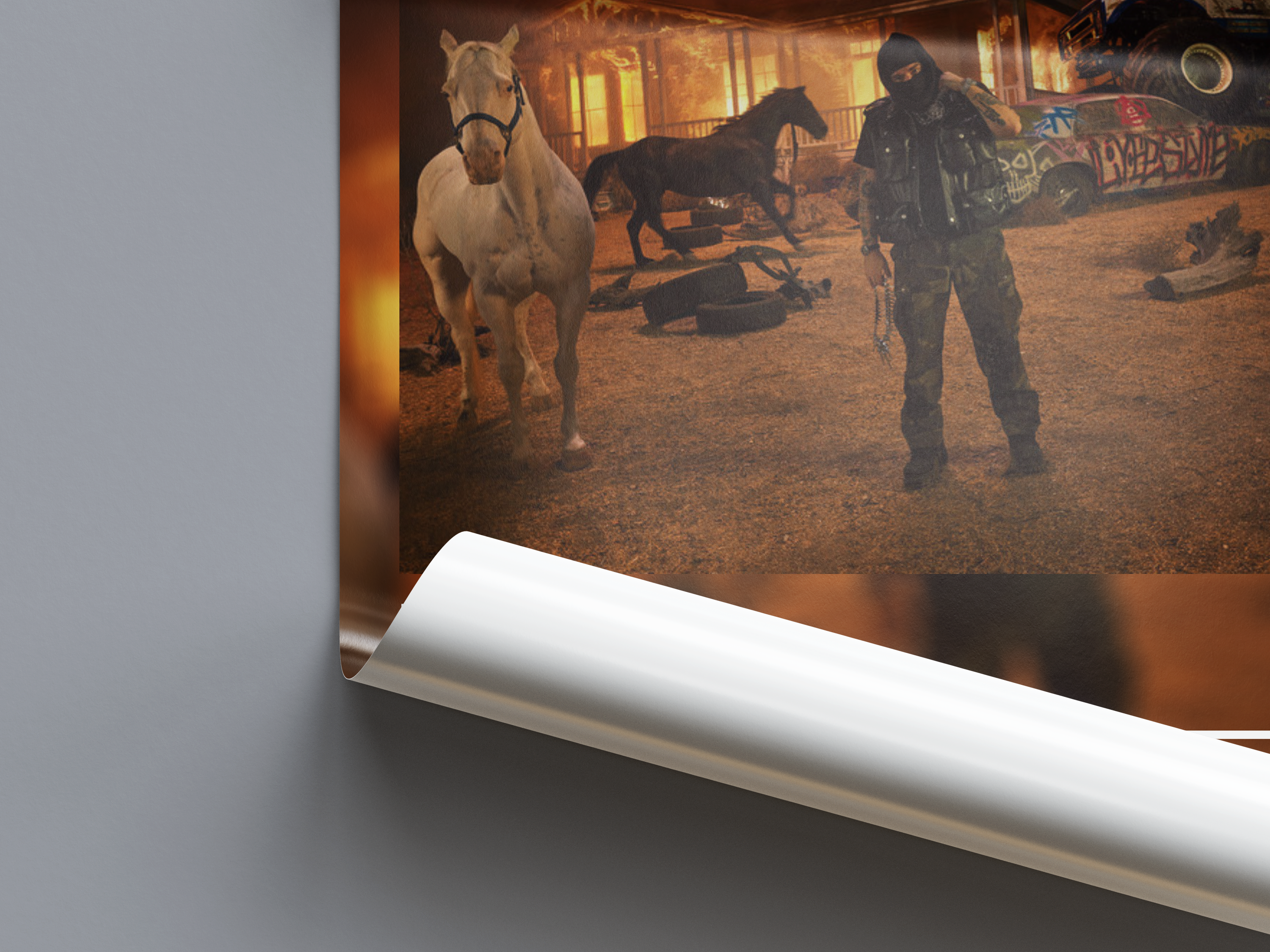 Yeat 'LYFESTYLE' Album Poster | Hype Posters