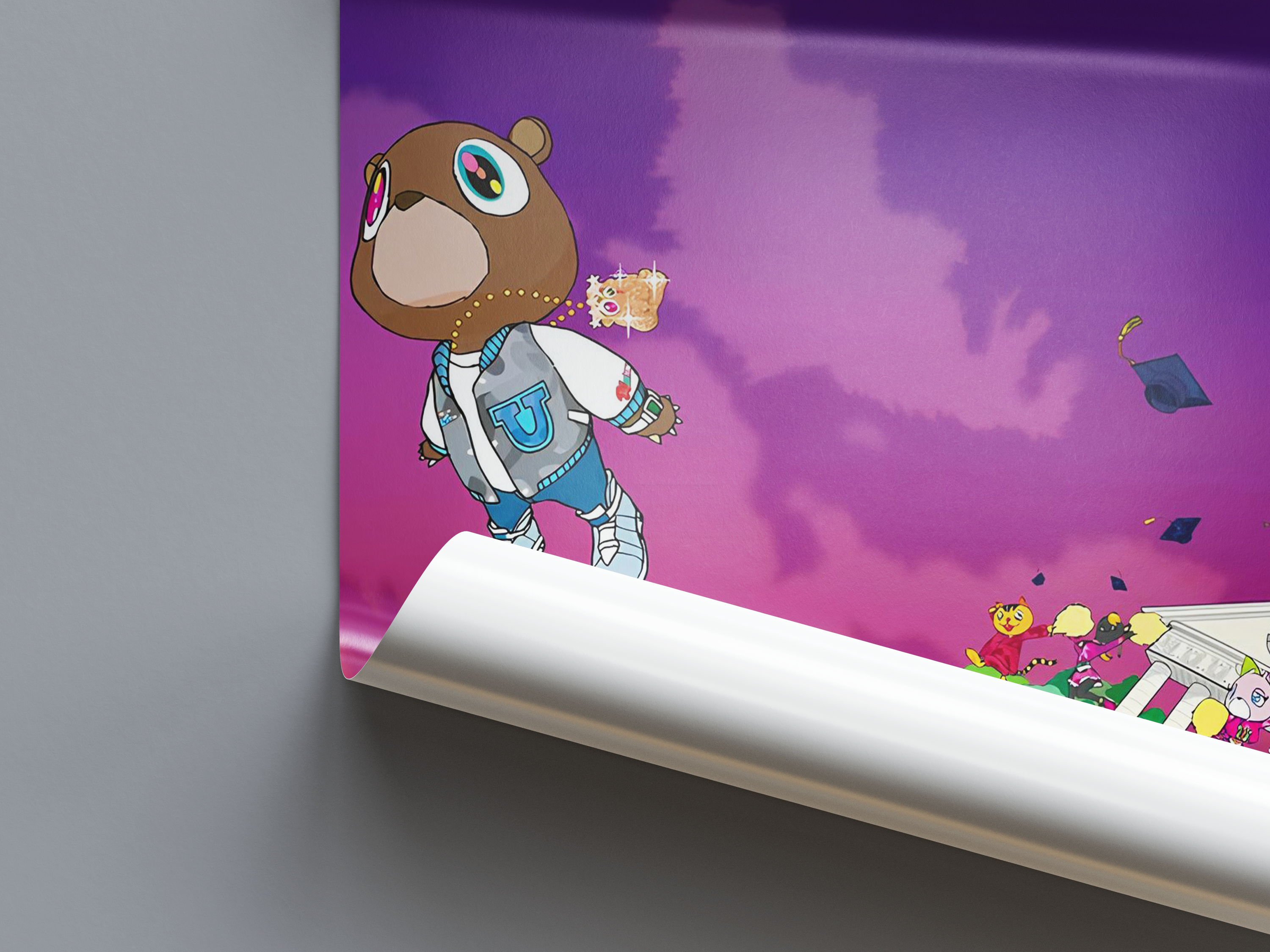 Kanye West 'Graduation' Spotify Poster | Hype Posters