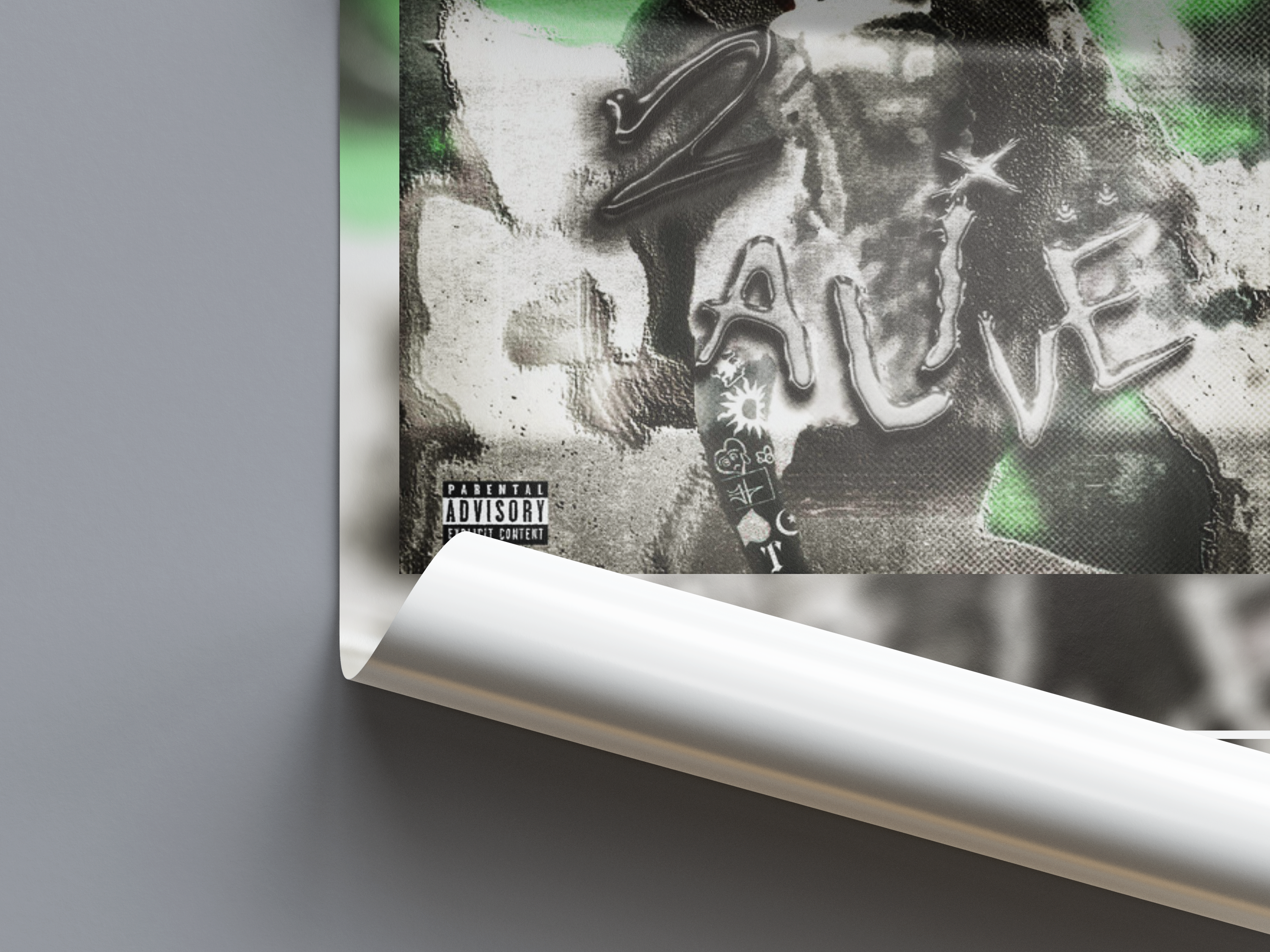 Yeat '2 Alivë' Album Poster | Hype Posters