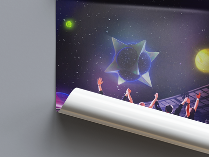 Coldplay 'Music Of Spheres' Poster | Hype Posters