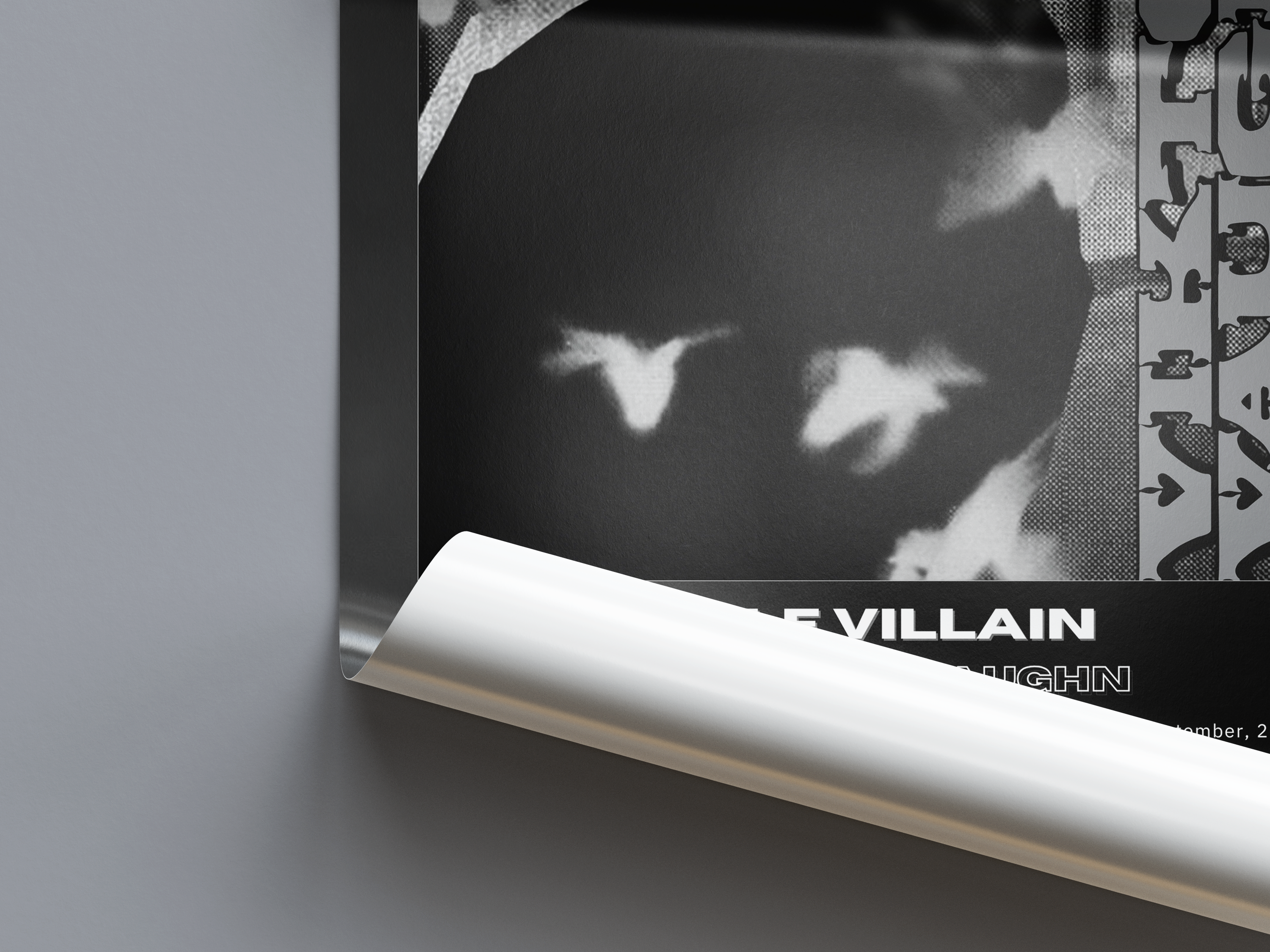 MF DOOM 'Vaudeville Villain' Album Poster | Hype Posters