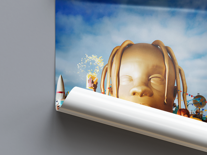 Travis Scott 'Astroworld' Spotify Poster | Hype Posters