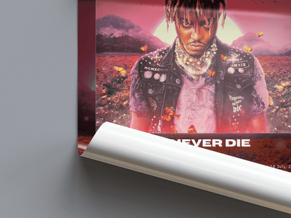 Juice WRLD 'Legends Never Die' Album Poster | Hype Posters