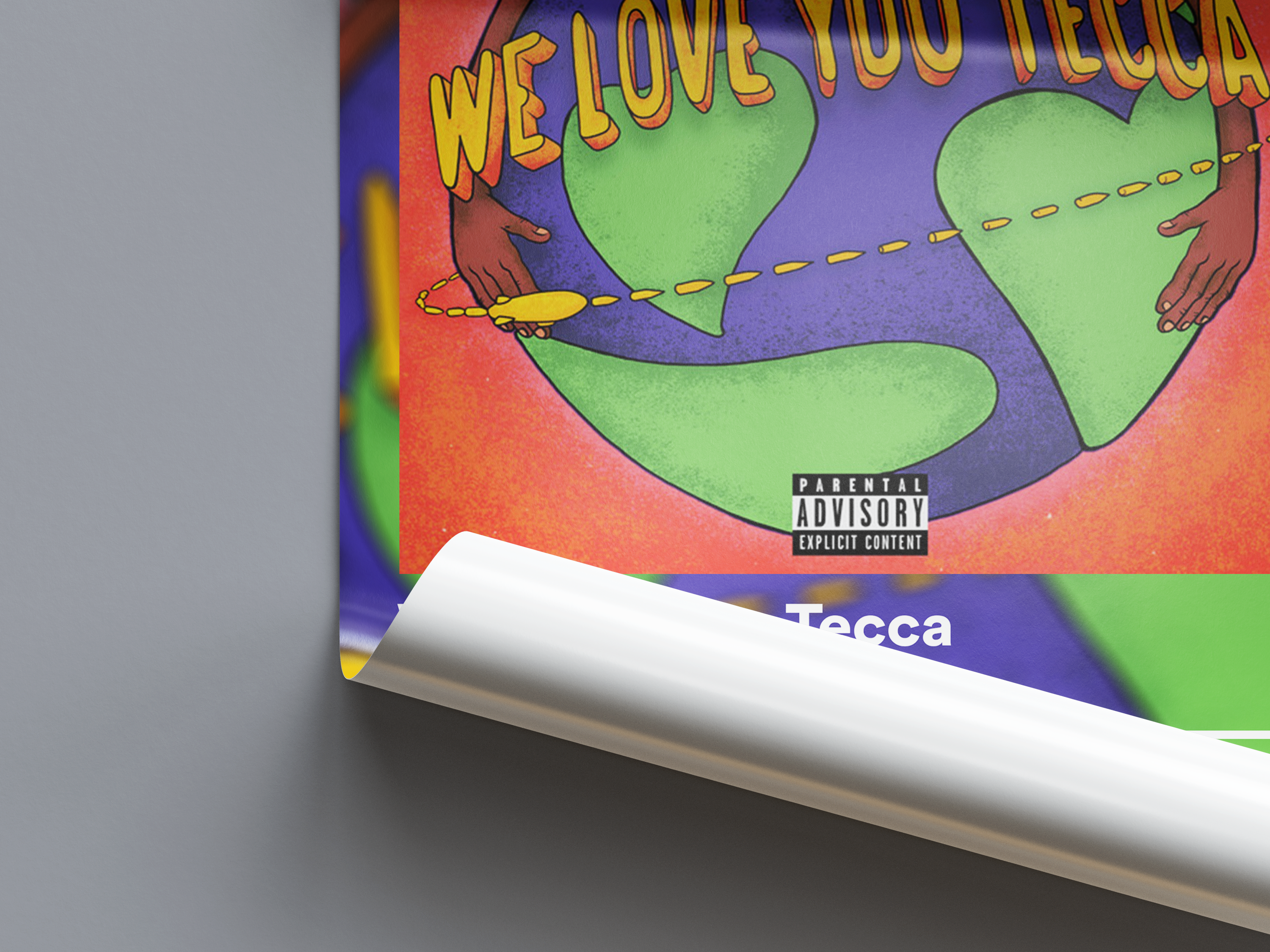 Lil Tecca 'We Love You Tecca' Album Poster | Hype Posters