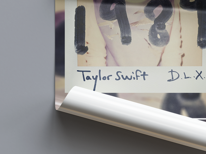 Taylor Swift '1989' Album Poster | Hype Posters