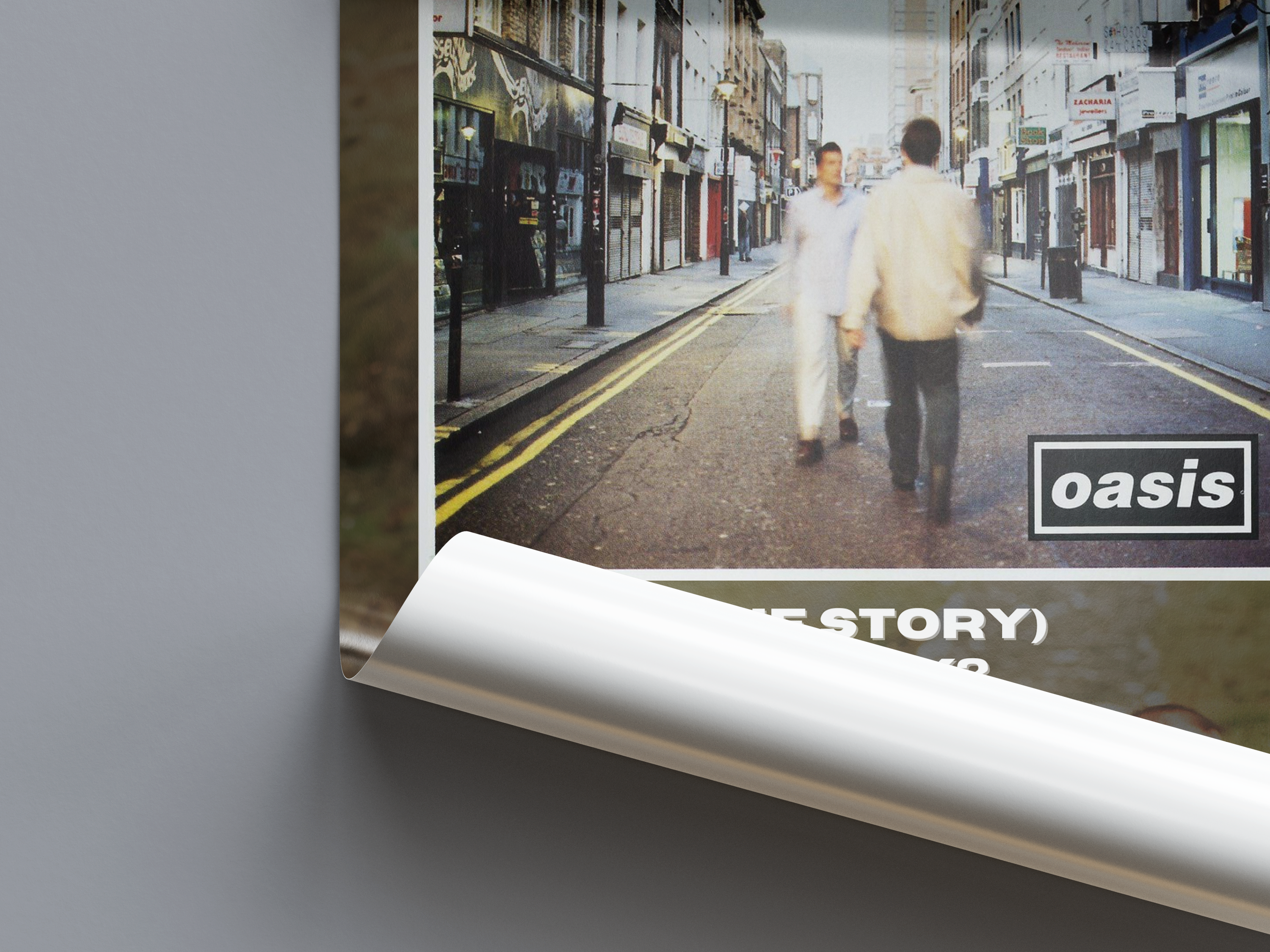 Oasis '(What's The Story) Morning Glory?' Album Poster | Hype Posters