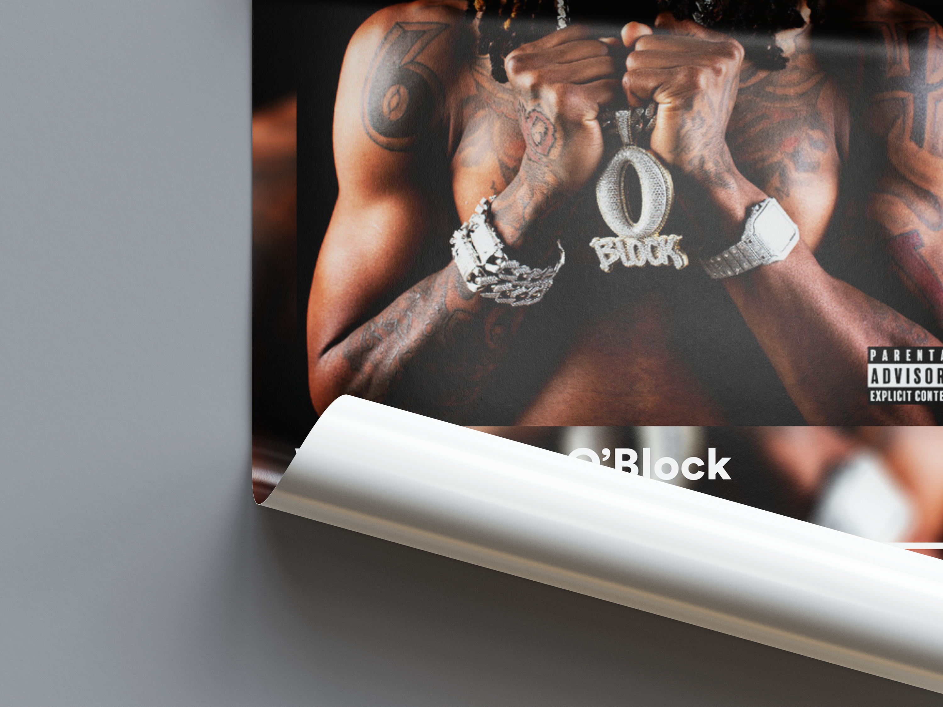 King Von 'Welcome To O Block' Album Poster | Hype Posters