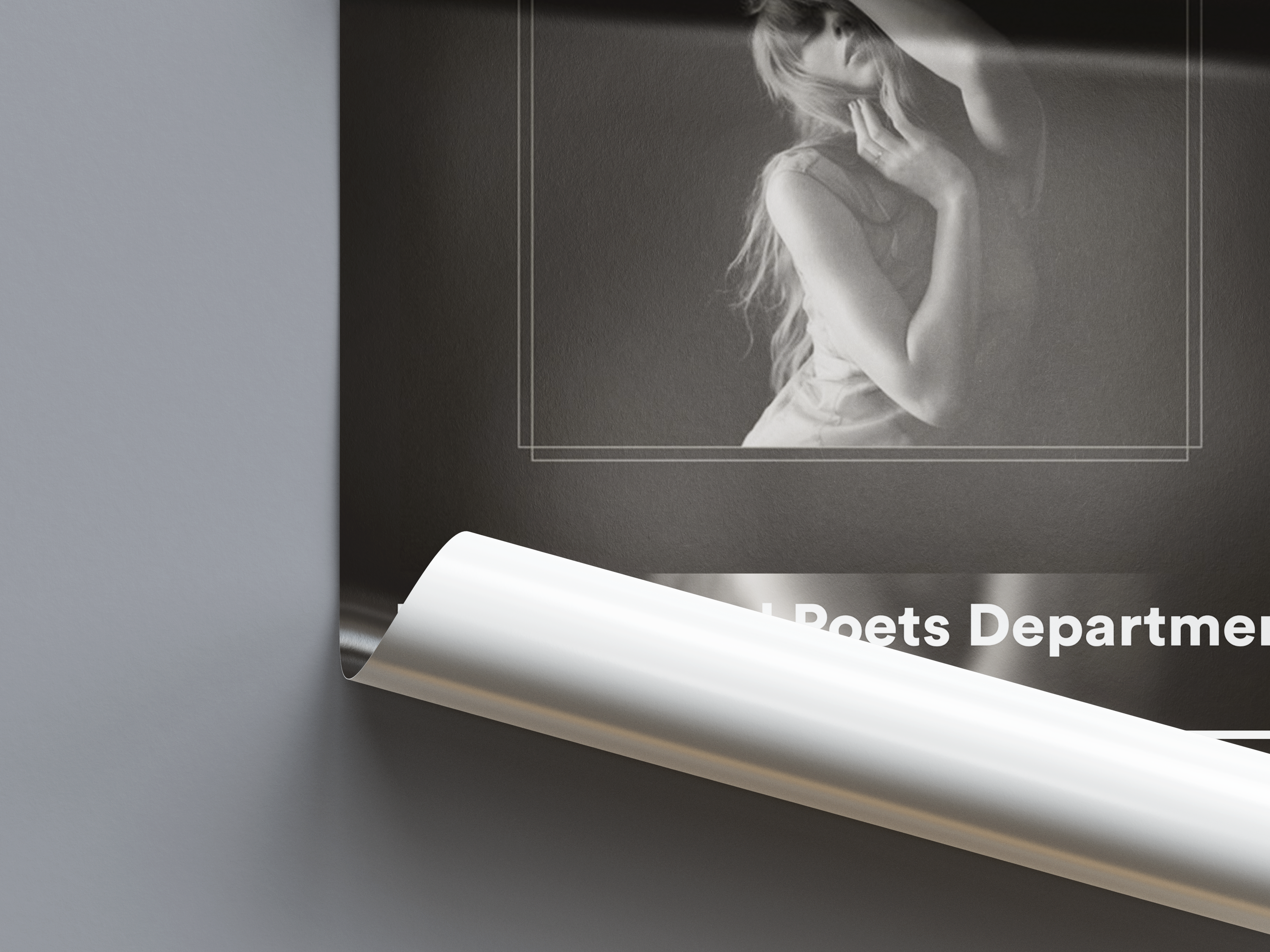 Taylor Swift 'The Tortured Poets Department' Album Poster | Hype Posters