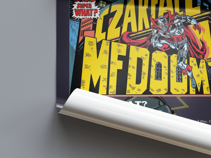 MF DOOM 'Super What?' Album Poster | Hype Posters
