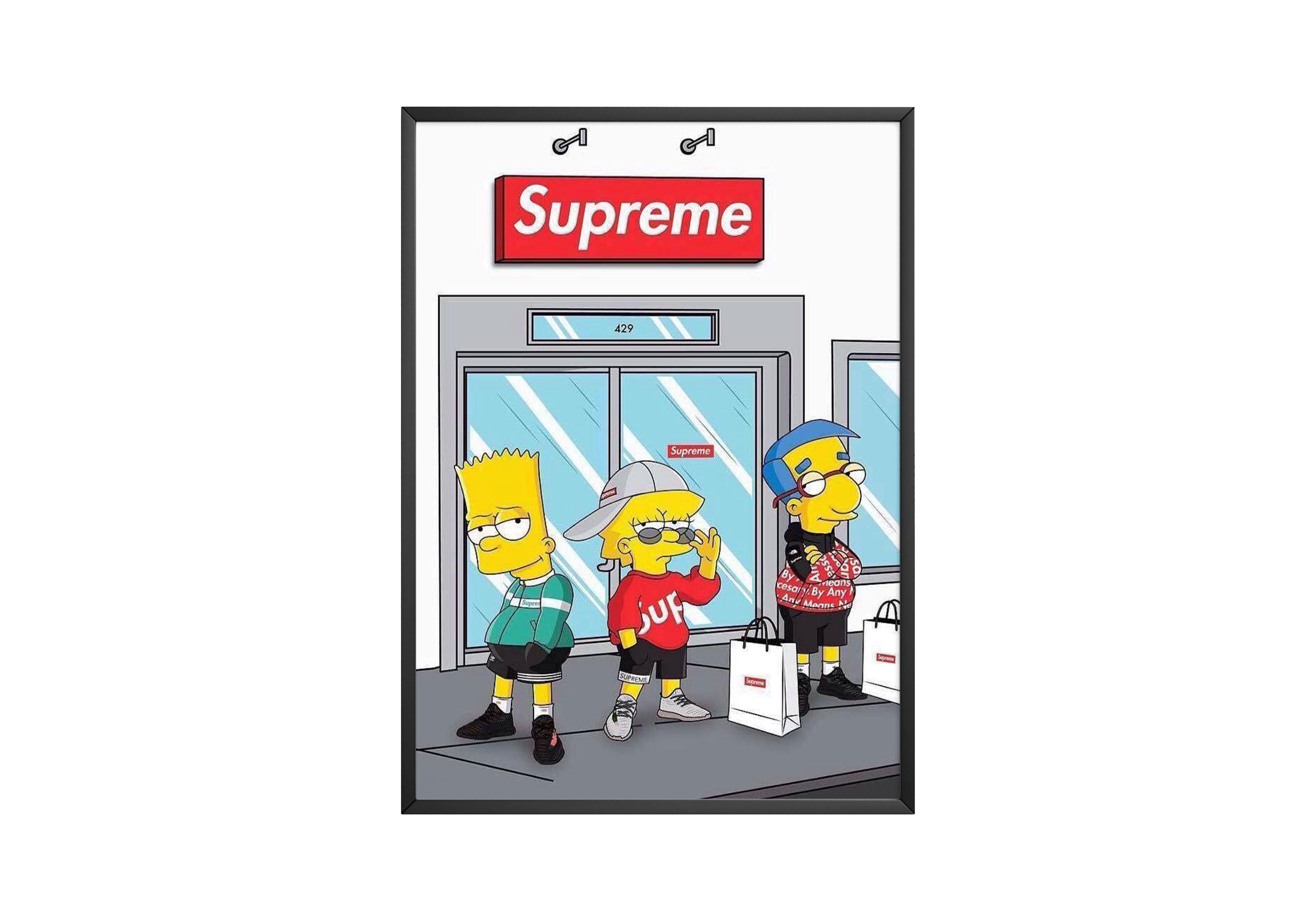 Simpsons Supreme Trio | Hype Posters