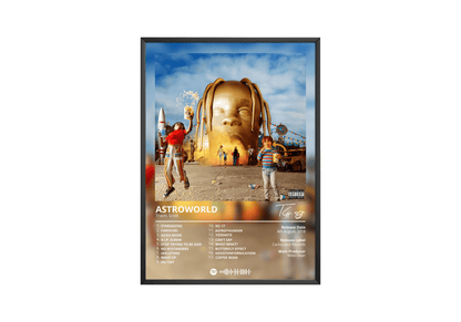 Travis Scott 'Astroworld' Album Poster | Hype Posters