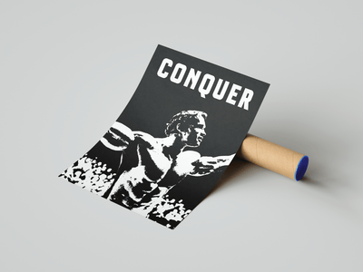 Arnold Conquer Poster - Posters, Prints & Wall Art | HYPE Posters
