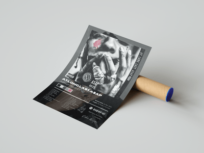 Asap Rocky 'At Long Last' Album Poster - Posters, Prints & Wall Art | HYPE Posters