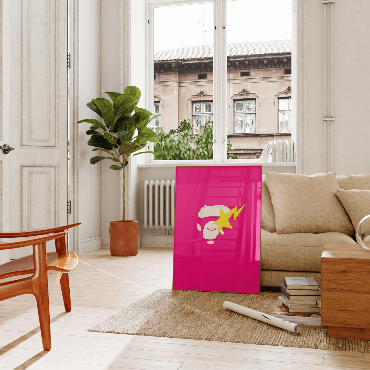 BAPE Pink Poster - Posters, Prints & Wall Art | HYPE Posters