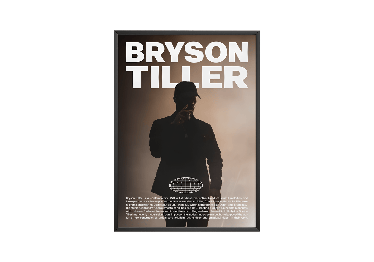 Bryson Tiller 'Chronicle' Poster - Posters, Prints & Wall Art | HYPE Posters