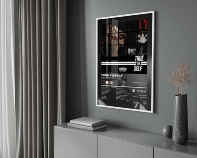 Bryson Tiller 'True To Self' Album Poster - Posters, Prints & Wall Art | HYPE Posters