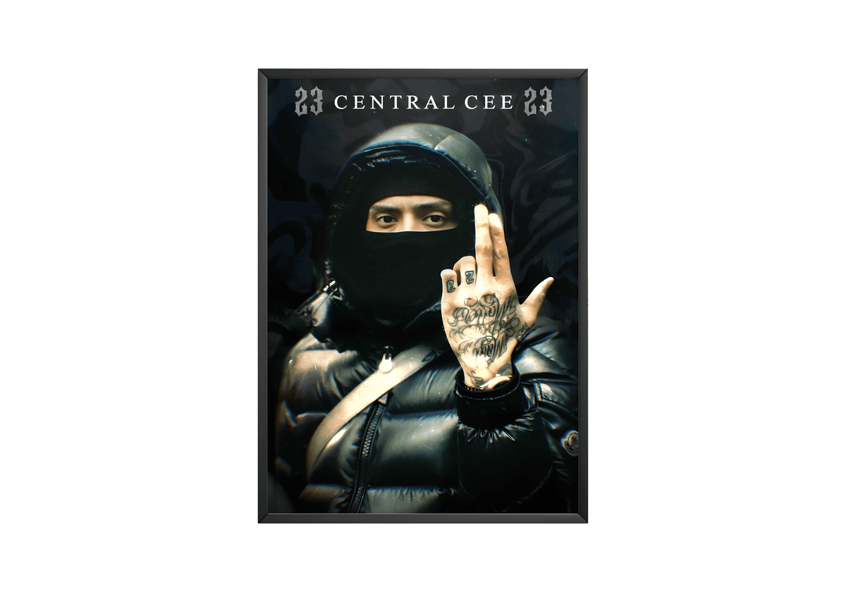 Central Cee '23' Poster - Posters, Prints & Wall Art | HYPE Posters