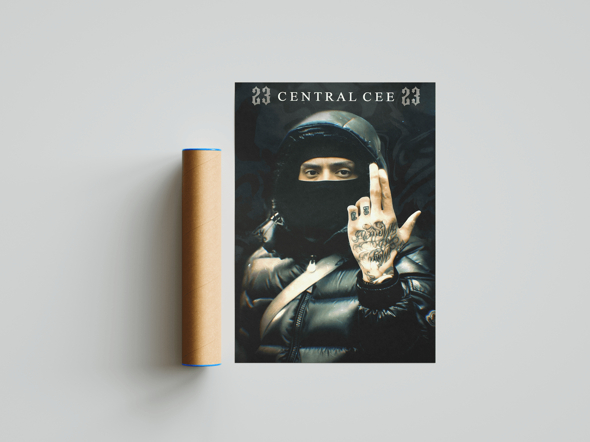 Central Cee '23' Poster - Posters, Prints & Wall Art | HYPE Posters