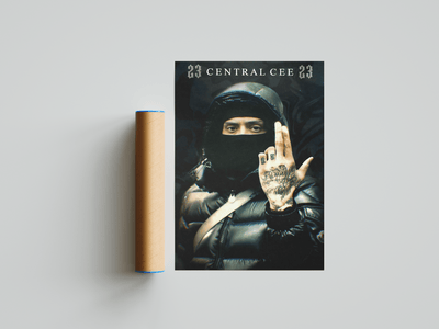 Central Cee '23' Poster - Posters, Prints & Wall Art | HYPE Posters