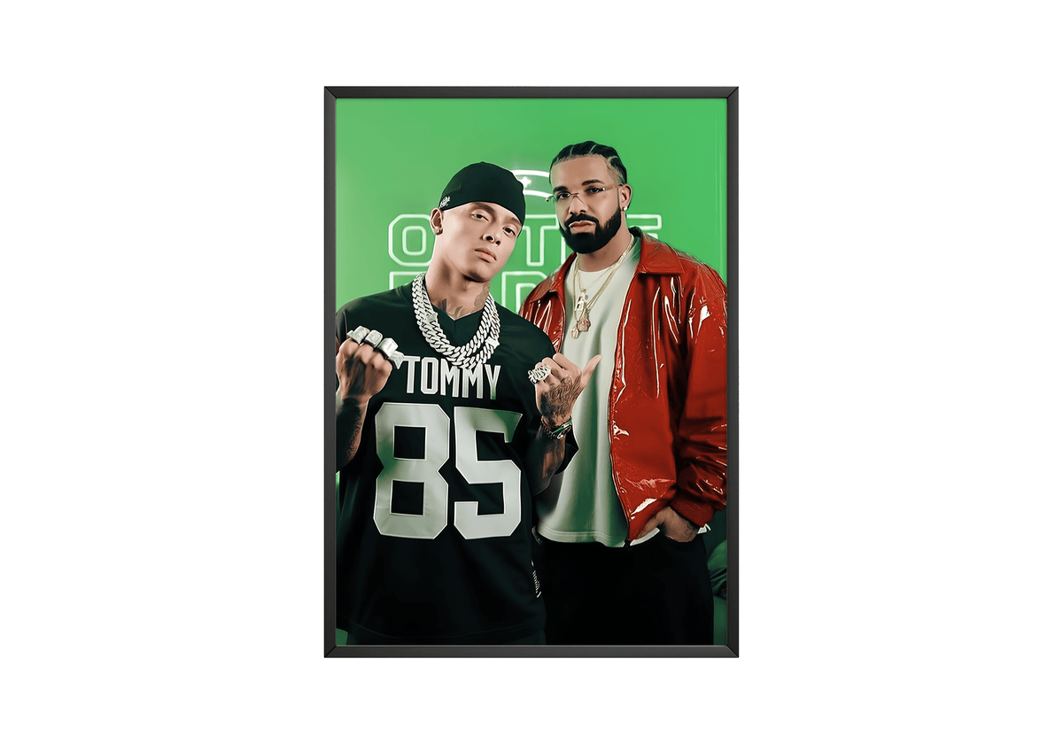 Central Cee & Drake Poster - Posters, Prints & Wall Art | HYPE Posters