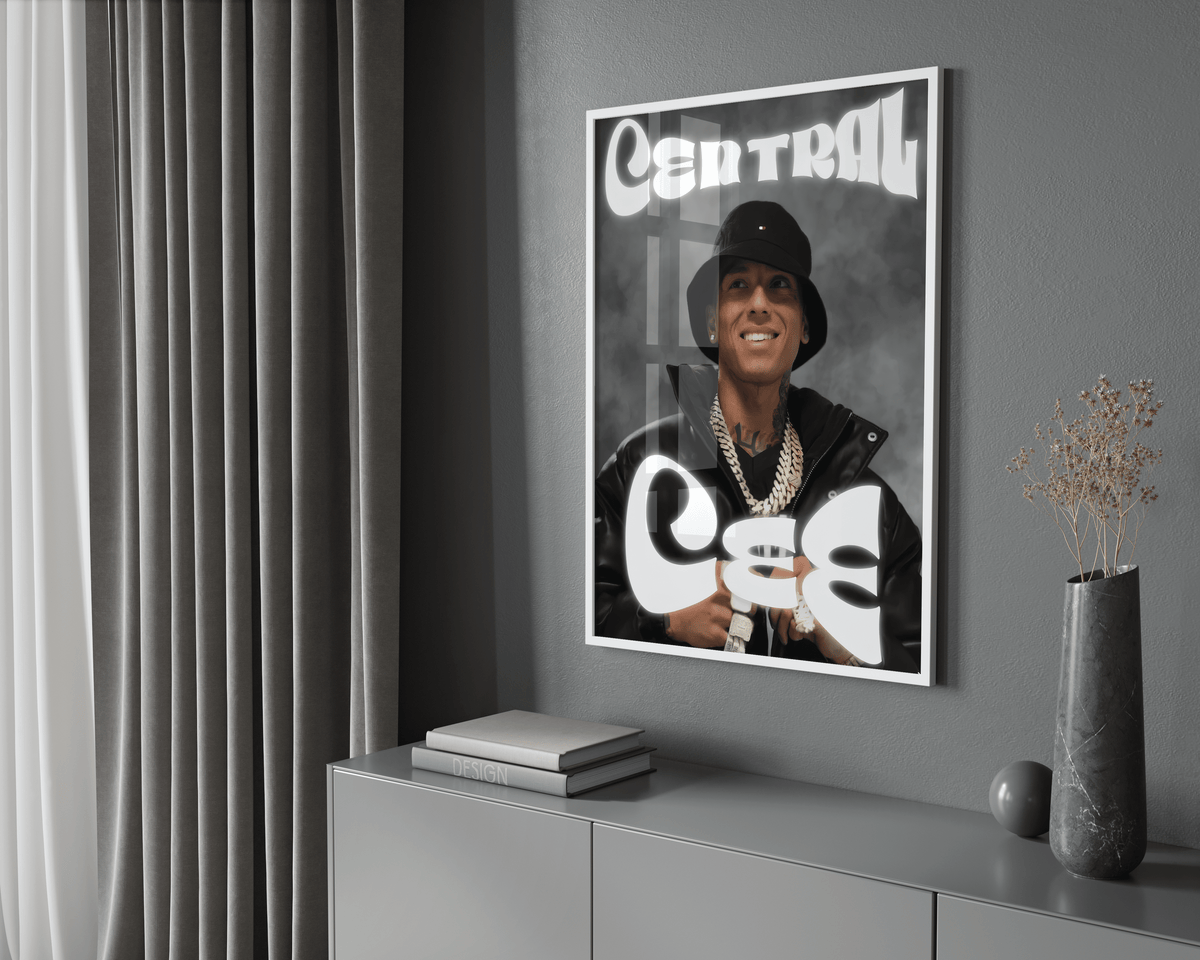 Central Cee 'Glow' Poster - Posters, Prints & Wall Art | HYPE Posters