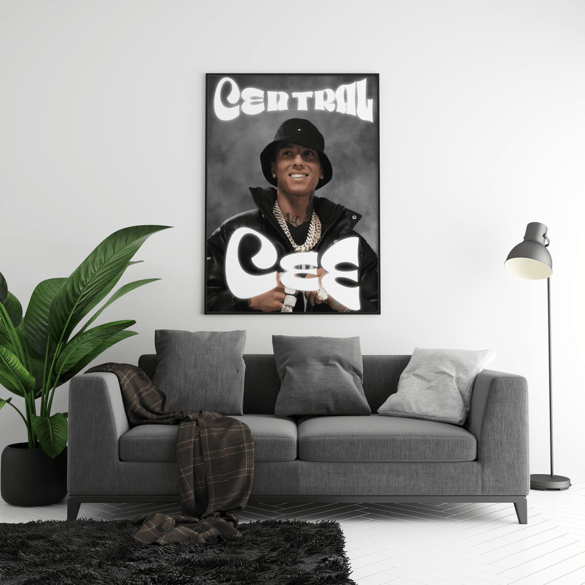Central Cee 'Glow' Poster - Posters, Prints & Wall Art | HYPE Posters