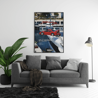 Central Cee Split Decision Poster - Posters, Prints & Wall Art | HYPE Posters