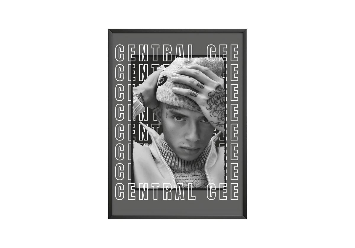 Central Cee 'Writing' Poster - Posters, Prints & Wall Art | HYPE Posters