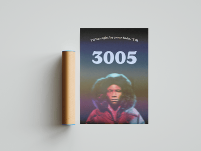 Childish Gambino '3005' Poster - Posters, Prints & Wall Art | HYPE Posters