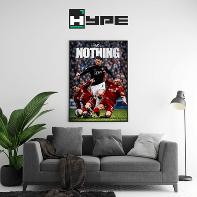 Cristiano Ronaldo ‘All Or Nothing’ Poster - Posters, Prints & Wall Art | HYPE Posters