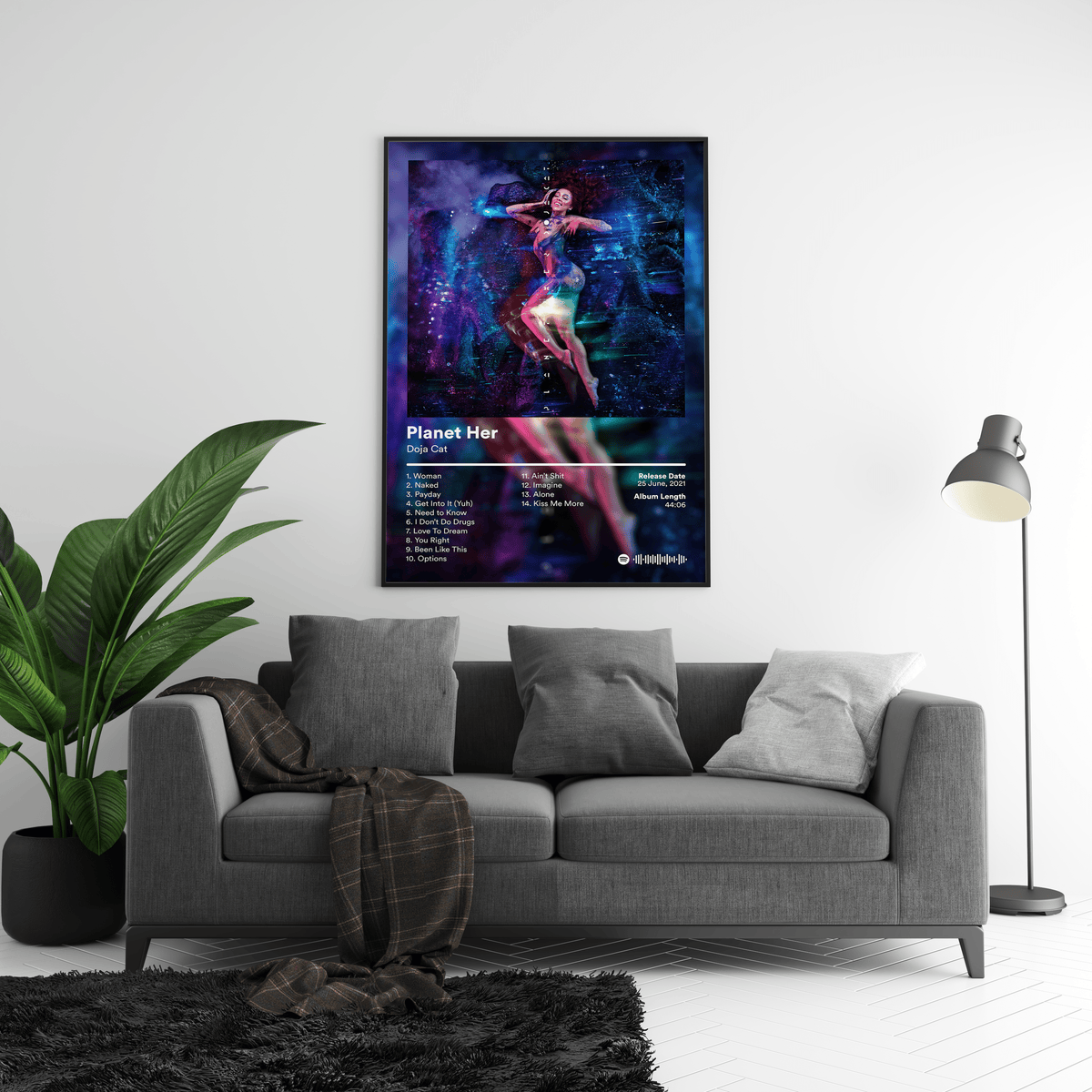 Doja Cat 'Planet Her' Album Poster - Posters, Prints & Wall Art | HYPE Posters