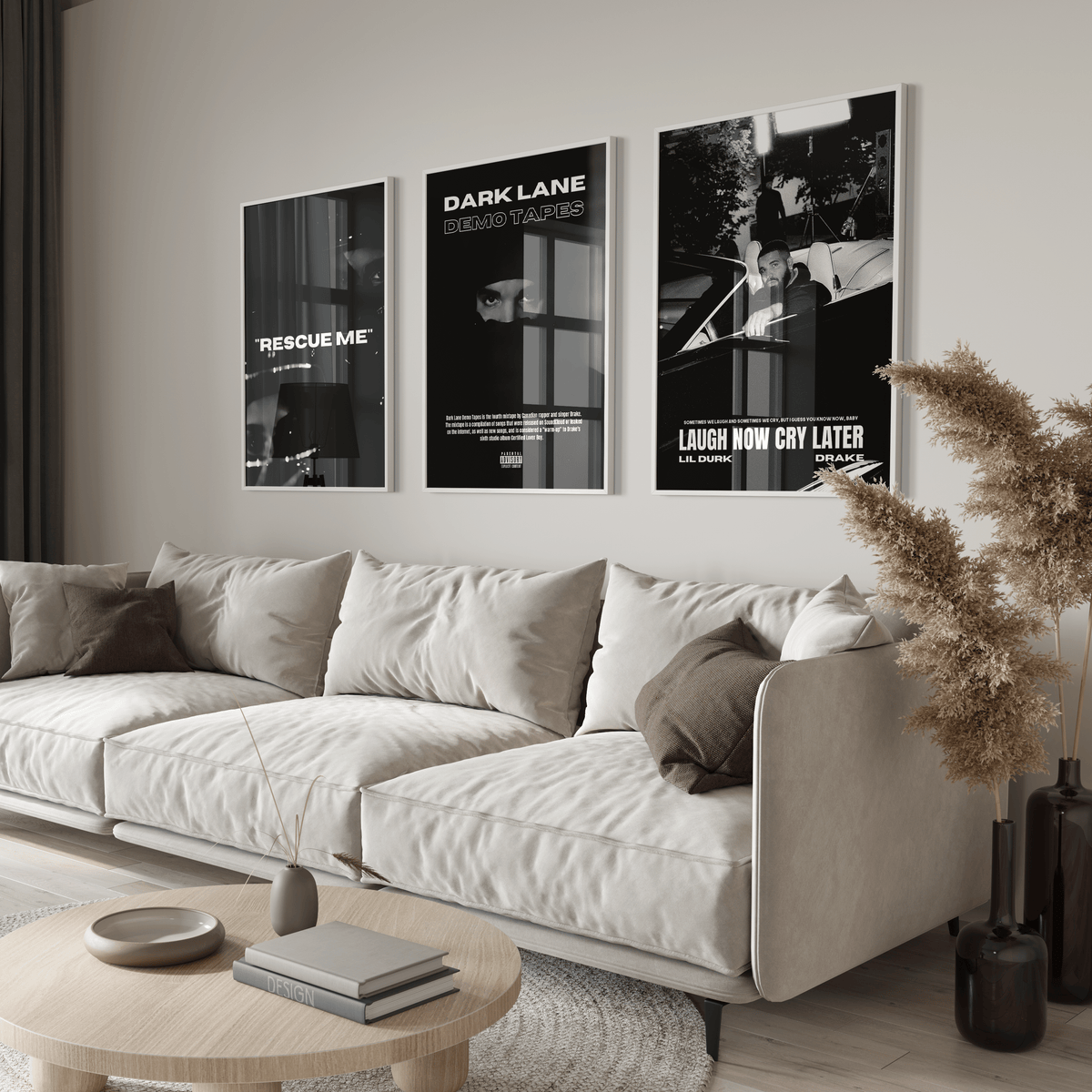 Drake 'Dark Lane' Aesthetic Poster Set - Posters, Prints & Wall Art | HYPE Posters