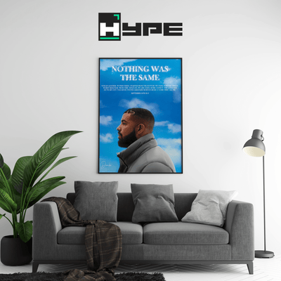 Drake Nothing Was The Same Poster - Posters, Prints & Wall Art | HYPE Posters