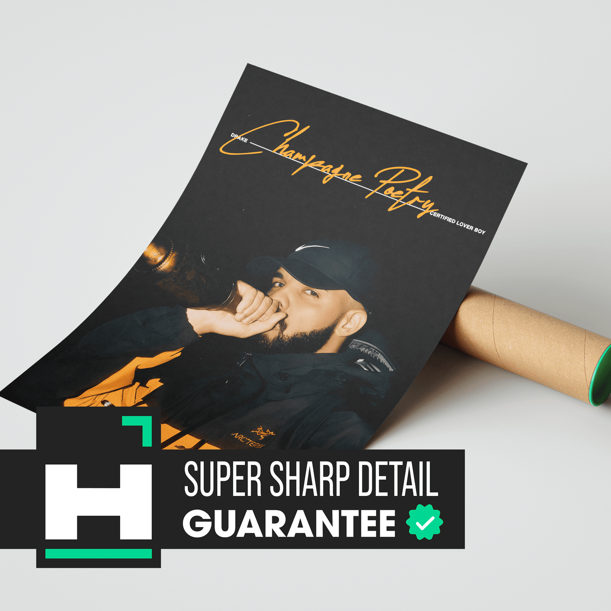 Drake Poetry CLB Poster - Posters, Prints & Wall Art | HYPE Posters