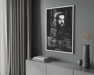 Drake 'Scorpion' Album Poster - Posters, Prints & Wall Art | HYPE Posters