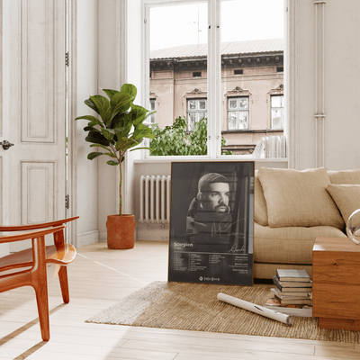 Drake 'Scorpion' Album Poster - Posters, Prints & Wall Art | HYPE Posters