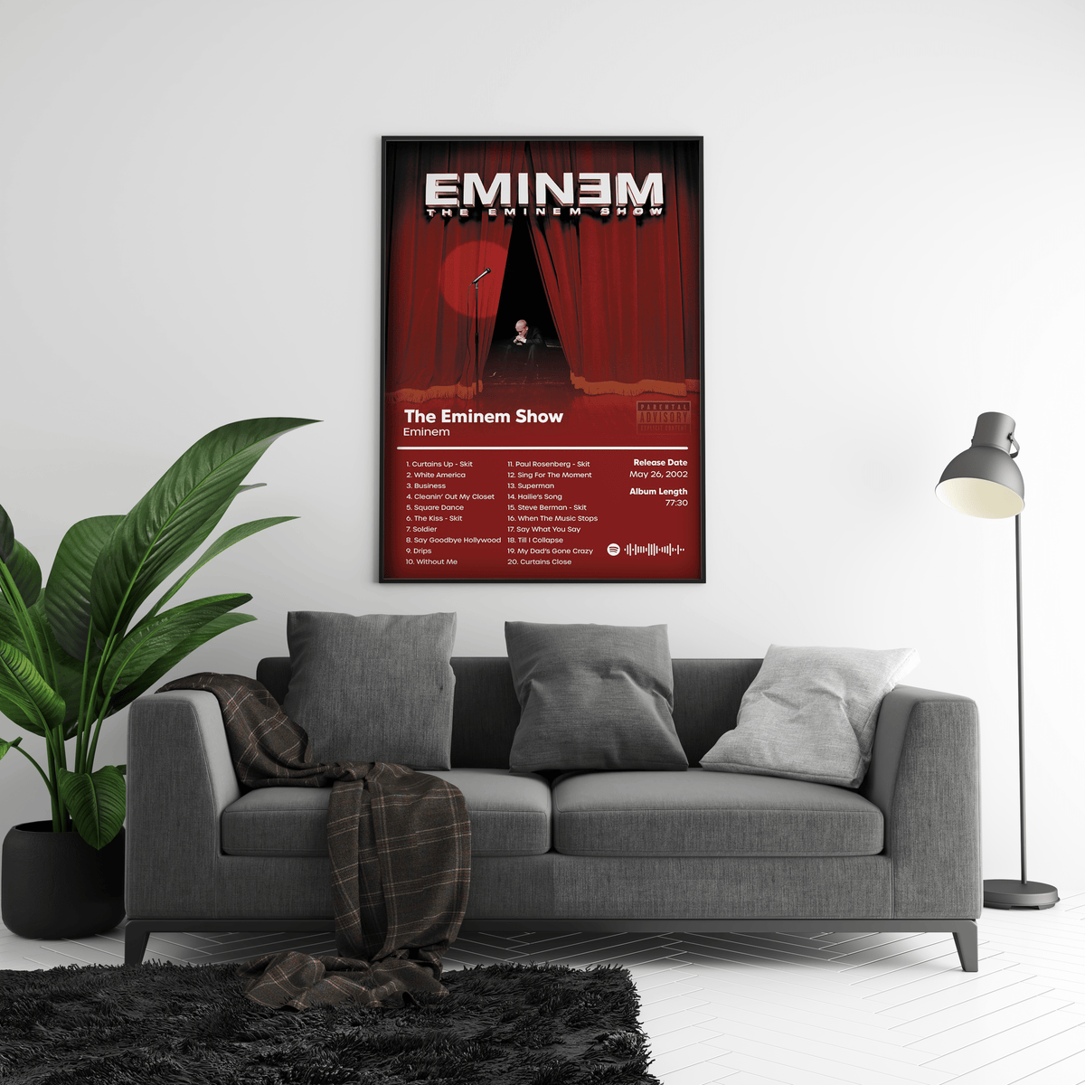 Eminem 'The Eminem Show' Album Poster - Posters, Prints & Wall Art | HYPE Posters