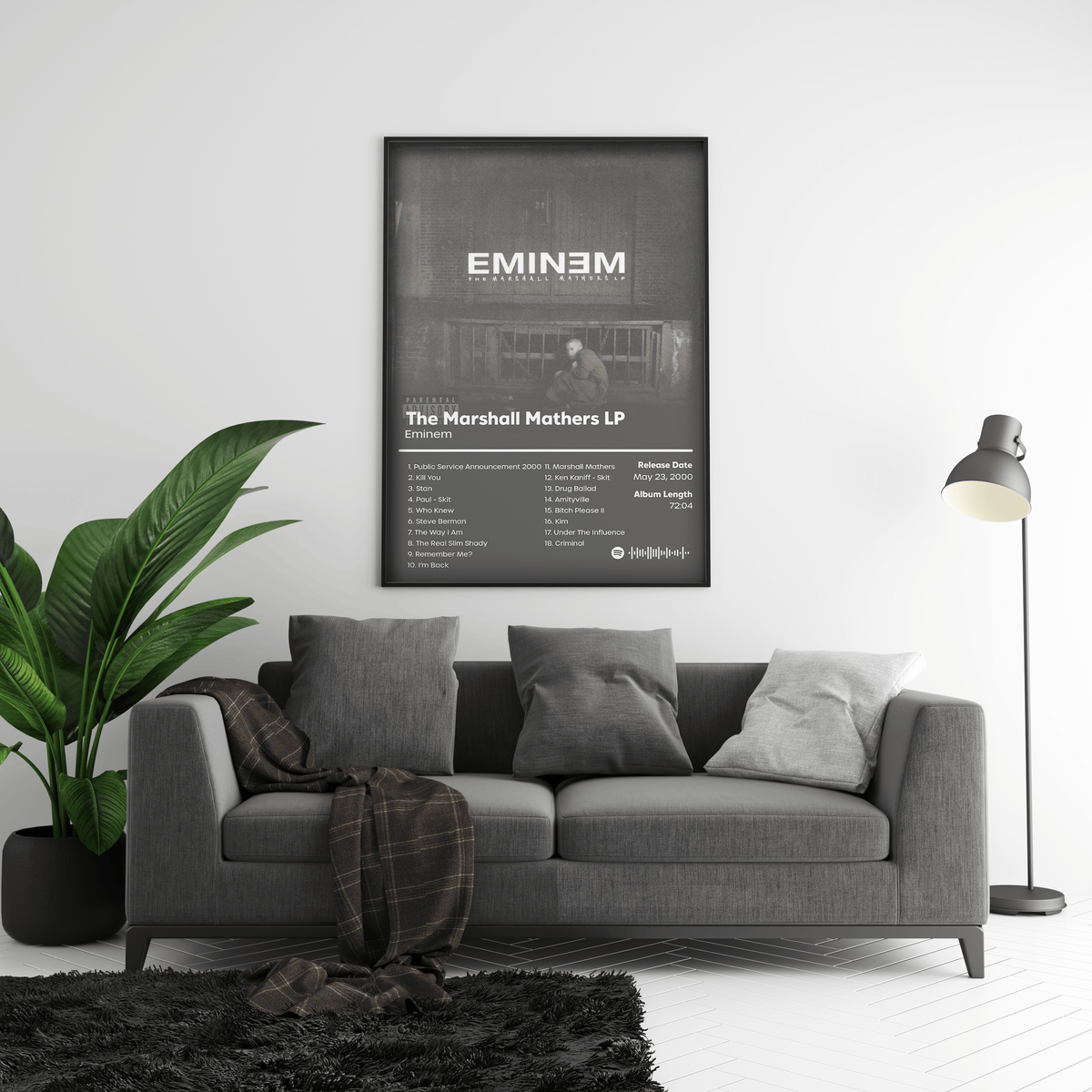 Eminem 'The Marshall Mathers LP' Album Poster - Posters, Prints & Wall Art | HYPE Posters