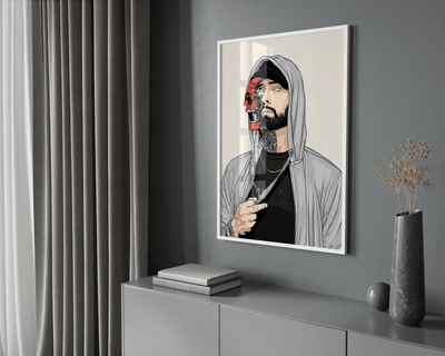 Eminem X Kamikaze Poster - Posters, Prints & Wall Art | HYPE Posters
