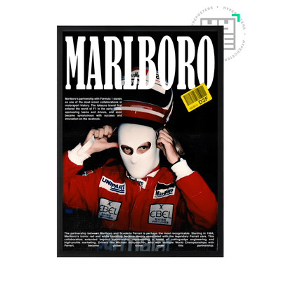 Ferrari Marlboro Poster - Posters, Prints & Wall Art | HYPE Posters